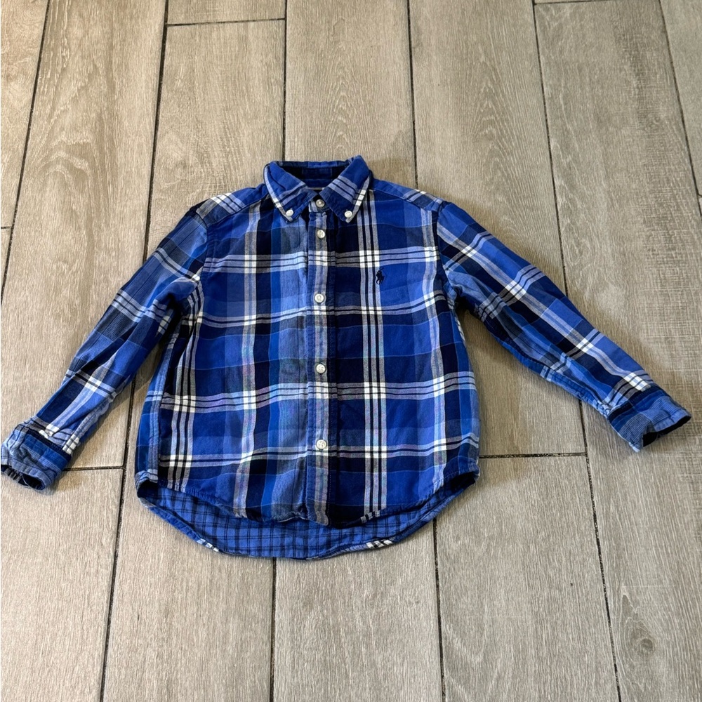 Polo Ralph Lauren Boys Long Sleeve Dress Shirt Size 3T